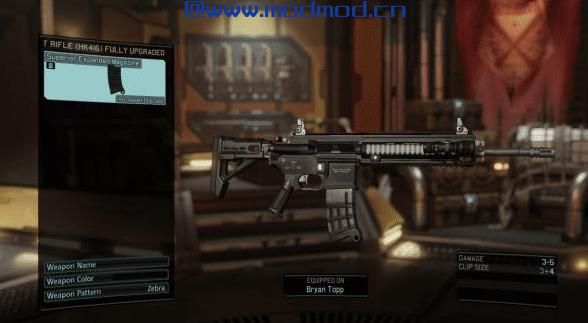 幽浮2MOD HK416突击步枪