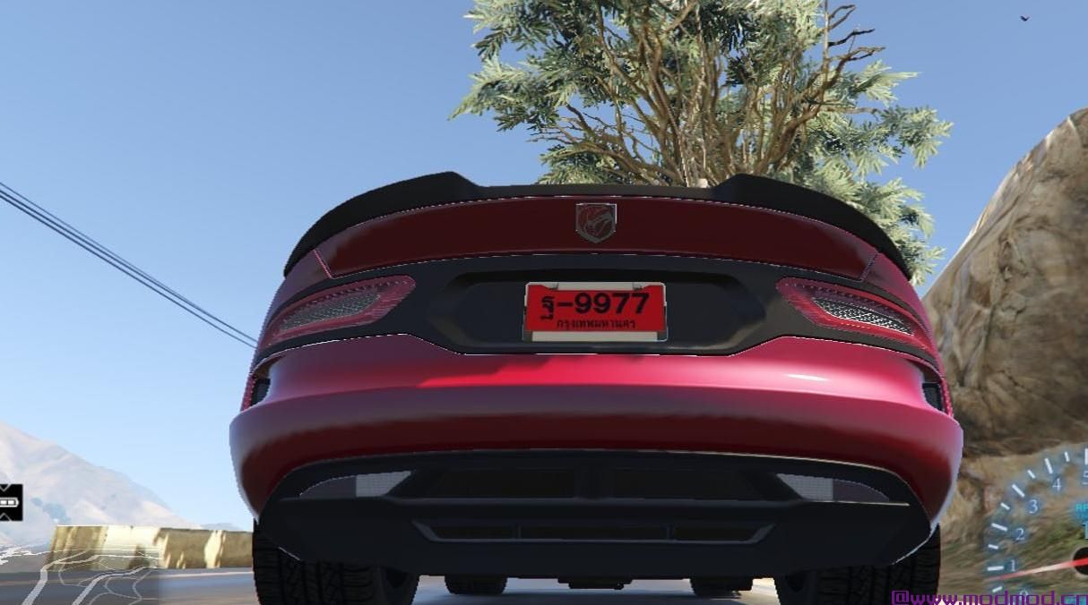 侠盗猎车手5「GTA5」Mod: 泰国车牌架（กรอบป้ายทะเบียน）决赛