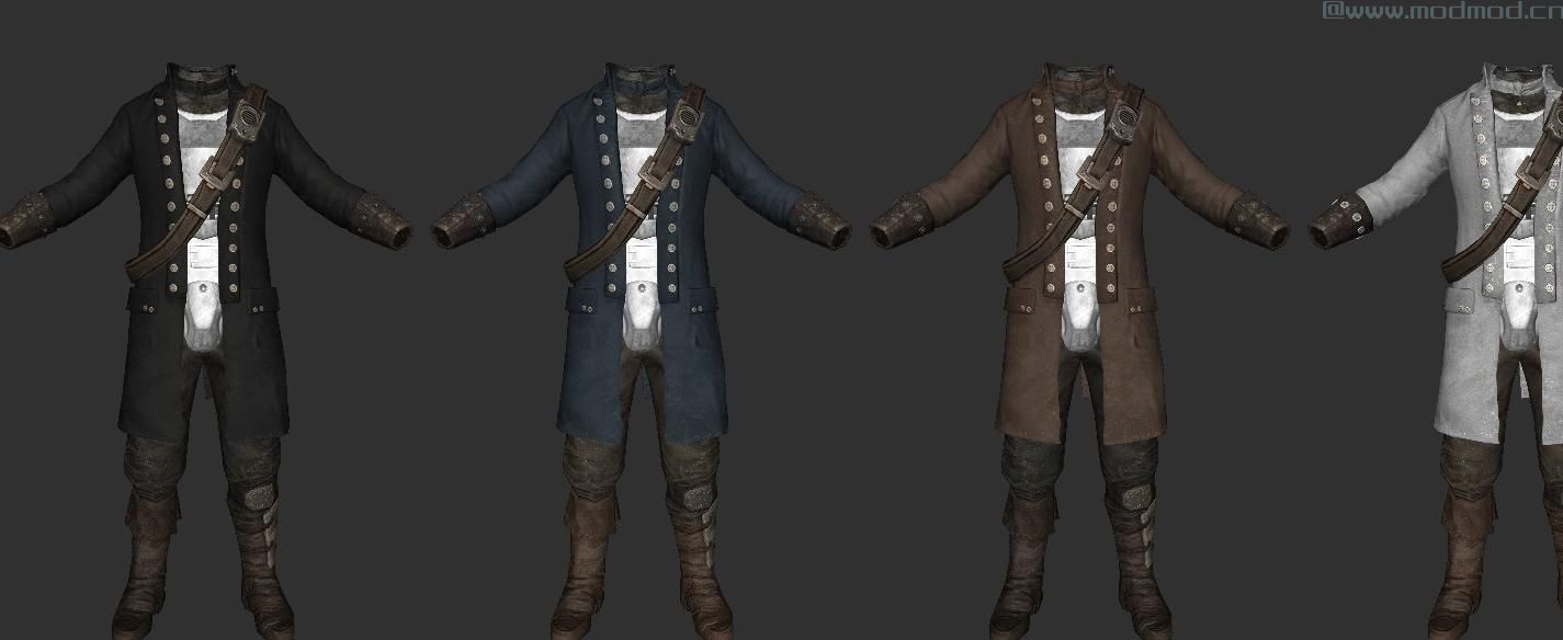 辐射4MOD Minutemen General Retexture