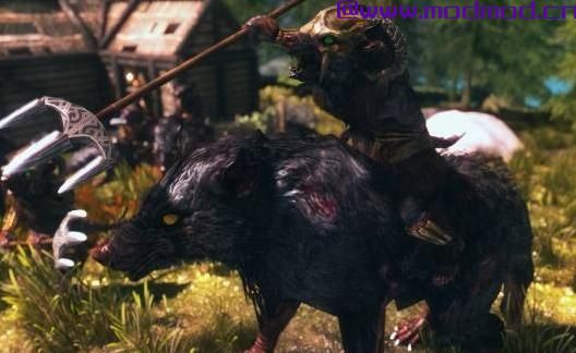 上古卷轴5：天际MOD (汉化+搬运) 鼠人军团--V1.0-雪鼠的各种变种怪物