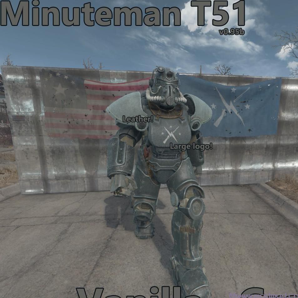 MMP4APA  - 适用于所有动力装甲的民兵油漆（灰色或蓝色）