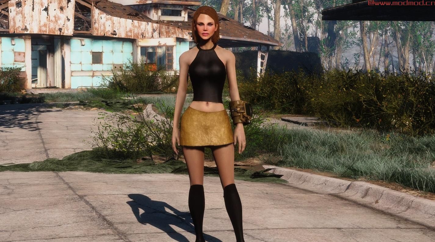 Ashara FO4 Under Armours - CBBE - BodySlide - Vanilla