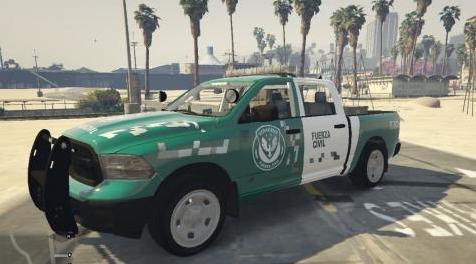 侠盗猎车手5「GTA5」Mod: RAM  -  Fuerza Civil  - 韦拉克鲁斯，墨西哥