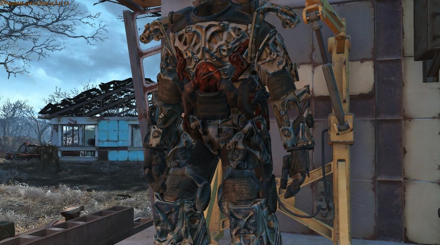 生动的辐射 - 力量装甲框架