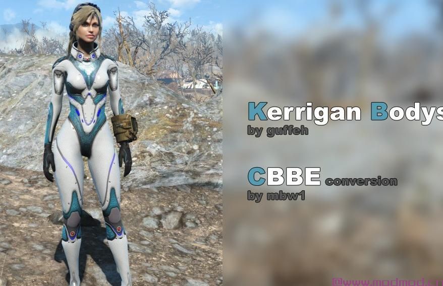 辐射4MOD Kerrigan Bodysuit（由guffeh）CBBE转换