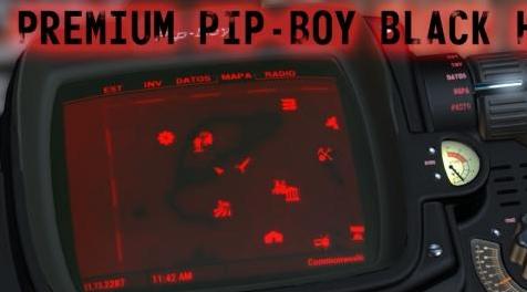 辐射4MOD 高级Pip-Boy Black HD（PipBoy）