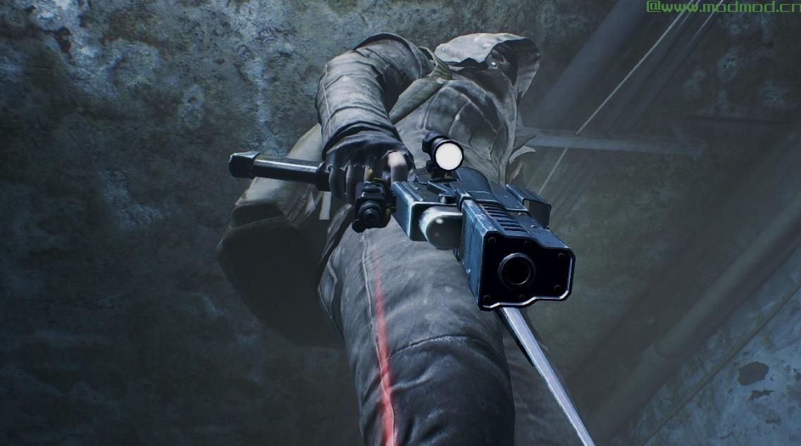 辐射4MOD 战术武器Mods  - 枪支手电筒 - 激光瞄准具 - 和更强的刺刀