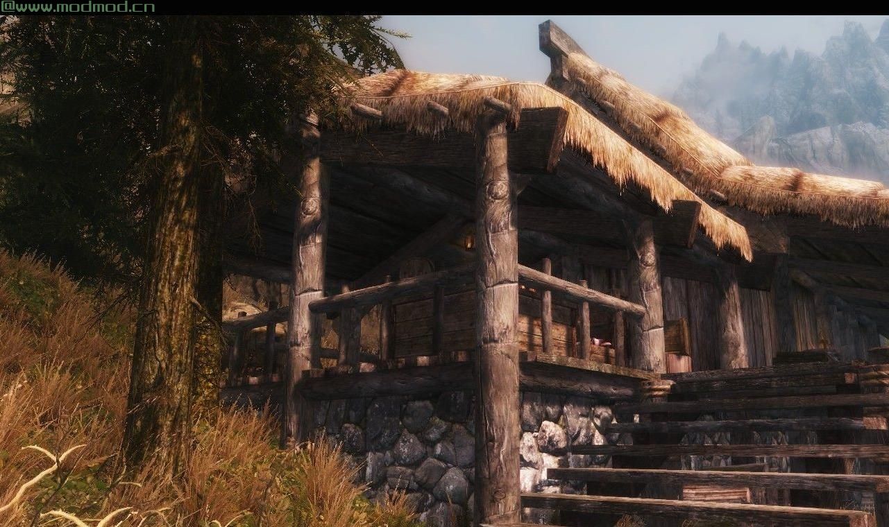 上古卷轴5：天际MOD  【自改】【房屋MOD】Falkreath Scenic Cottage - v1.3 (佛克瑞斯观景小屋.修改版)