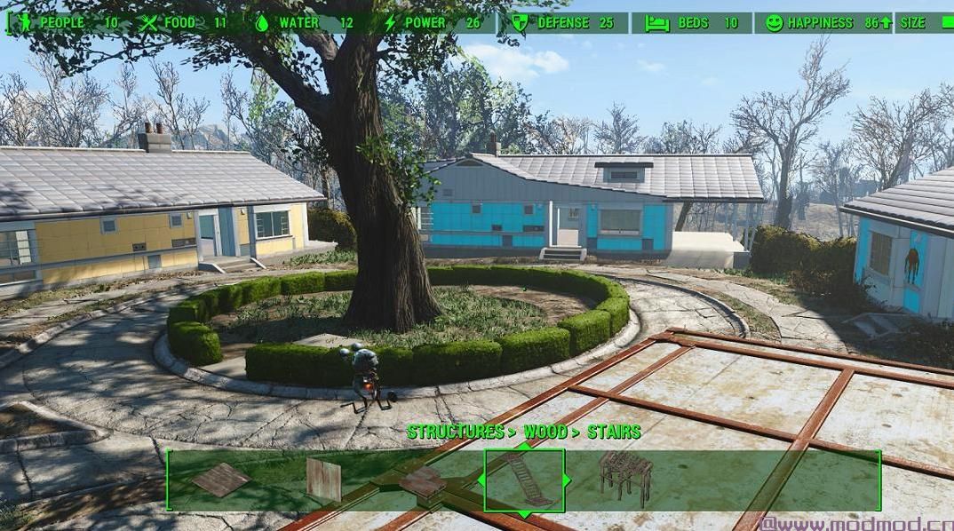 辐射4MOD 简易住房和工作双人床（重建您的避难所）