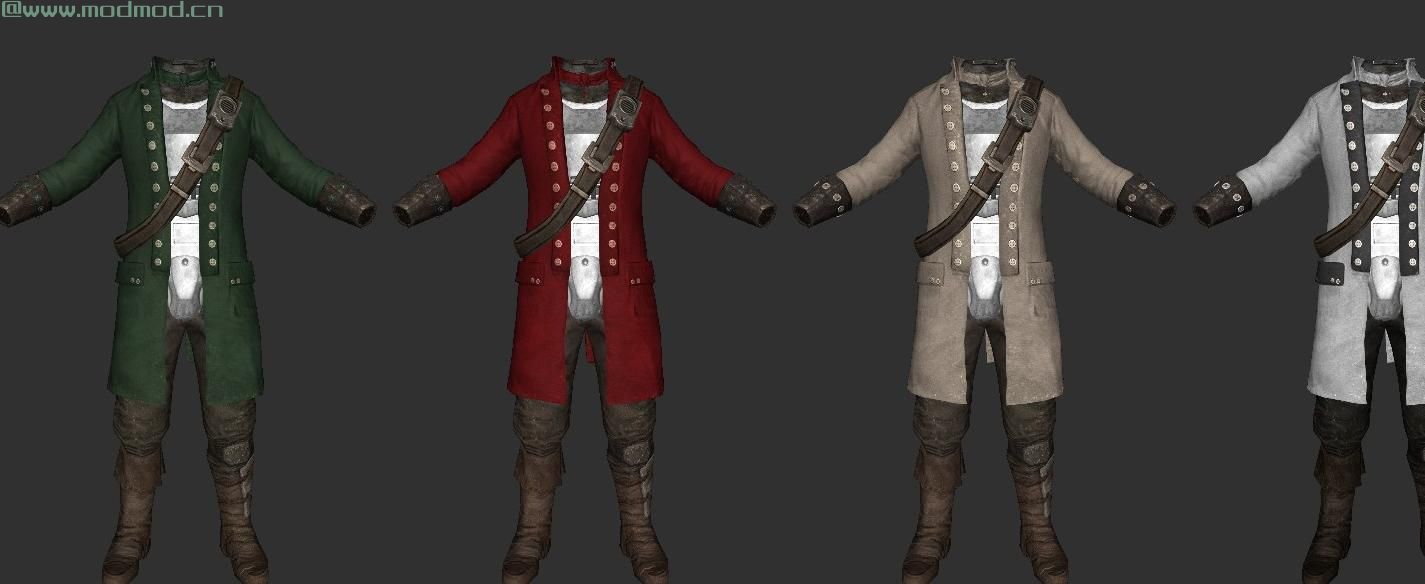 辐射4MOD Minutemen General Retexture