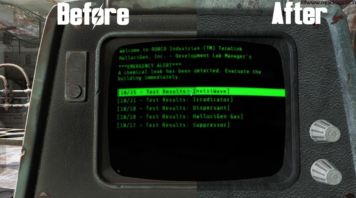 辐射4MOD 计算机终端 -  4K或2K