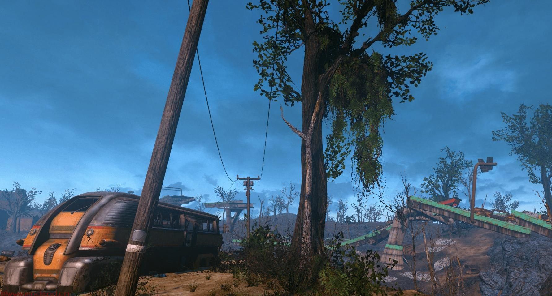 辐射4MOD Tookie的纹理 - 草和植物