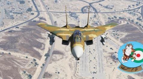 侠盗猎车手5「GTA5」Mod: 伊朗空军F-14A（IRIAF）皮肤