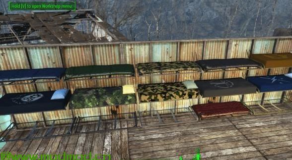 辐射4MOD SnapBeds  - 可用的双层床 - 混合和匹配床