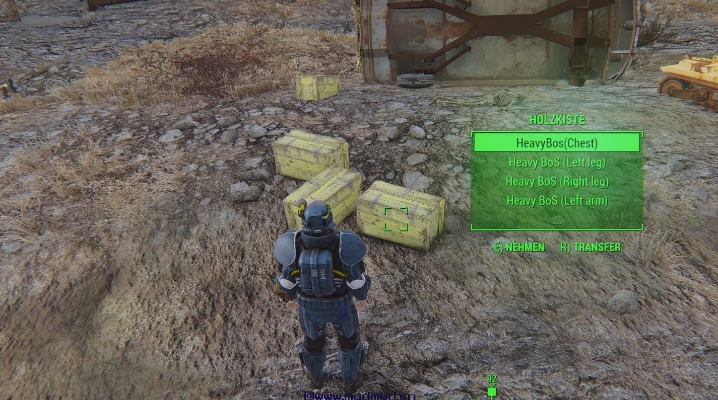 辐射4MOD B-35C重型钢铁兄弟会