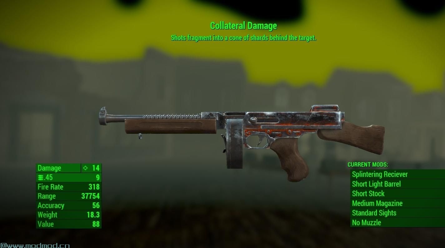 更多独特 - 独特的武器扩张