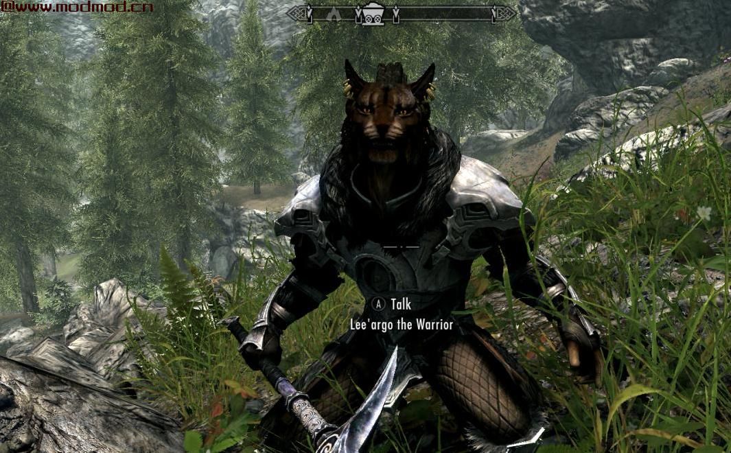 上古卷轴5：重置版MOD Lee&rsquo;Argo the Warrior  - 一个Khajiit随从
