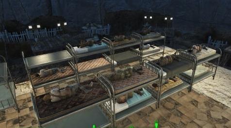 辐射4MOD SnapBeds  - 可用的双层床 - 混合和匹配床