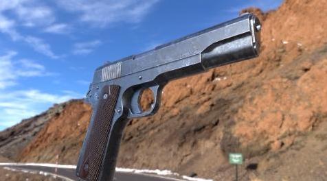 辐射4MOD .45手枪（Colt M1911）