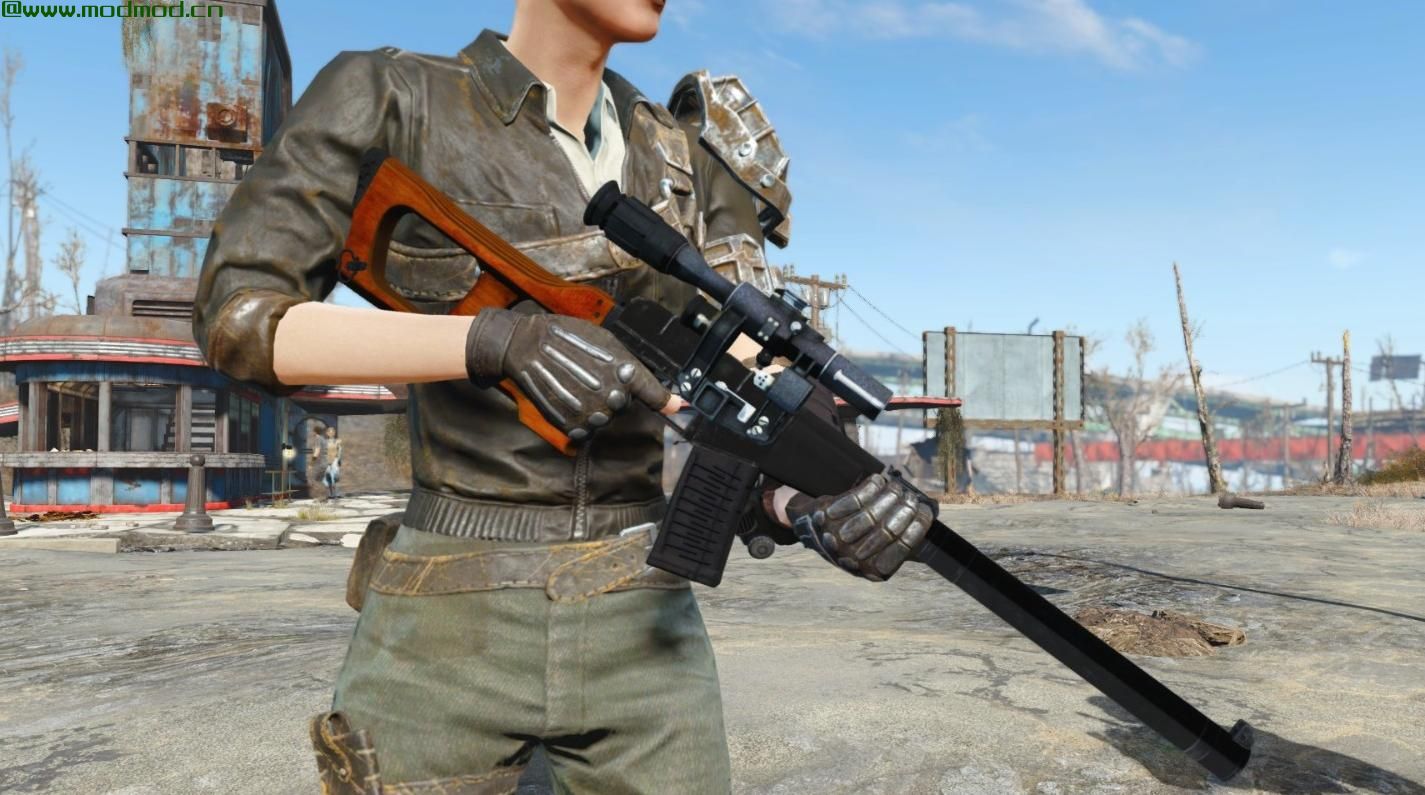 辐射4MOD Spetsnaz Rifle  - 独立步枪