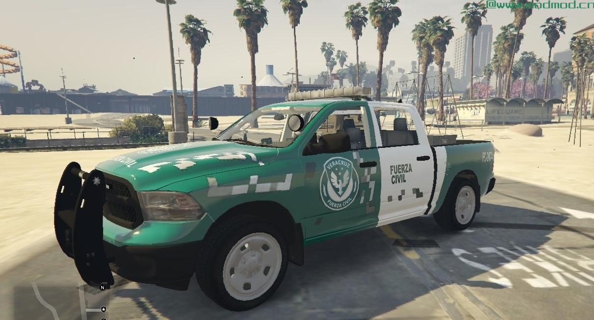 侠盗猎车手5「GTA5」Mod: RAM  -  Fuerza Civil  - 韦拉克鲁斯，墨西哥