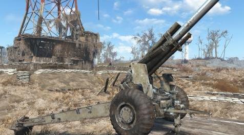 辐射4MOD 155毫米榴弹炮M1