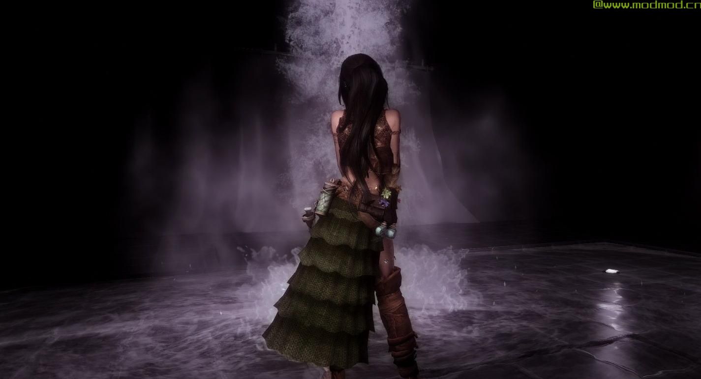 上古卷轴5：天际MOD [德鲁伊外套]The Druid Outfit UUNP Bodyslide Beta