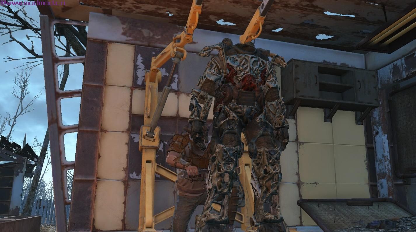 生动的辐射 - 力量装甲框架