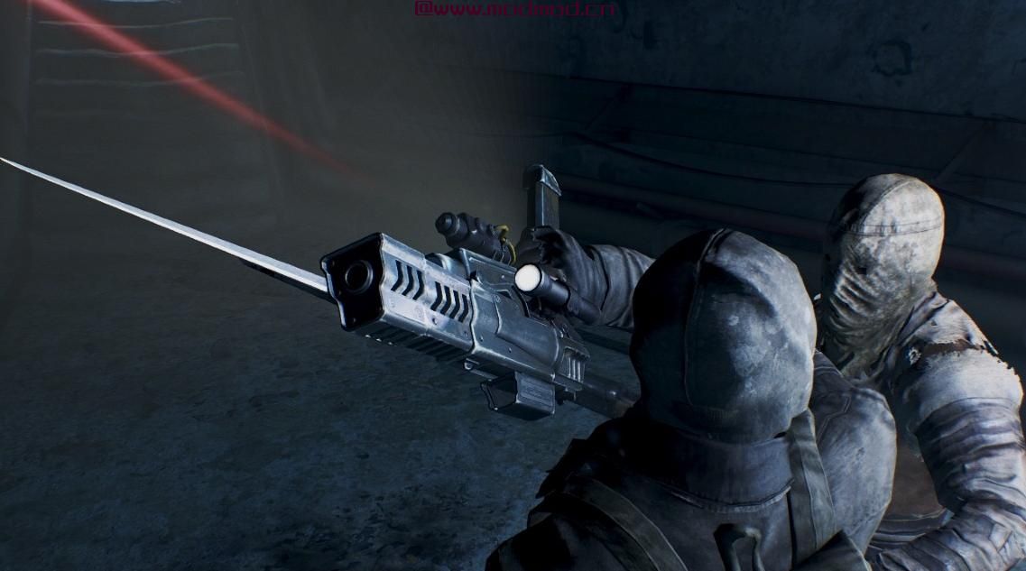 战术武器Mods  - 枪支手电筒 - 激光瞄准具 - 和更强的刺刀