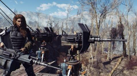 辐射4MOD WH-Mk.22重型机枪REDUX