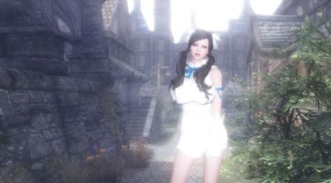 上古卷轴5：天际MOD  【Woodsnow&reg;改衣店天际分店 Hestia outfit CBBE-HDT和Bodyslide化】