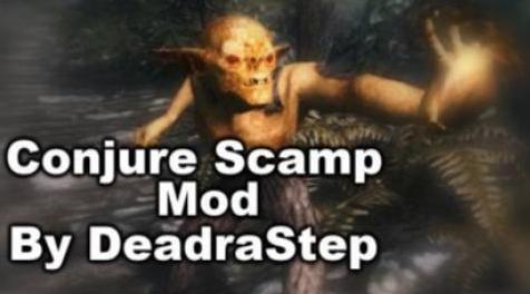 上古卷轴5：天际MOD Conjure A Scamp Follower Mod召唤捣乱鬼