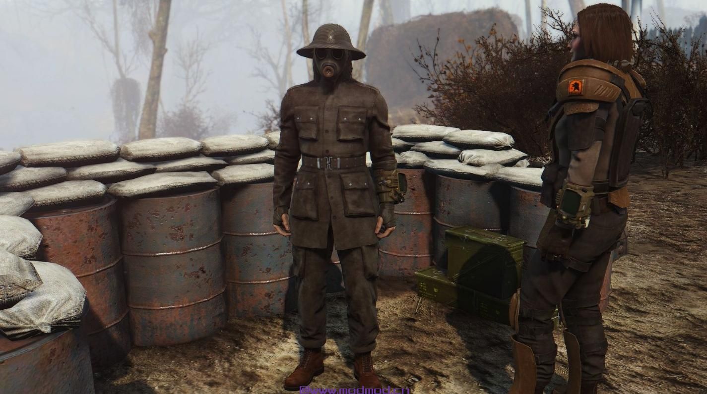 辐射4MOD NCR Patrolman和Trooper Armors