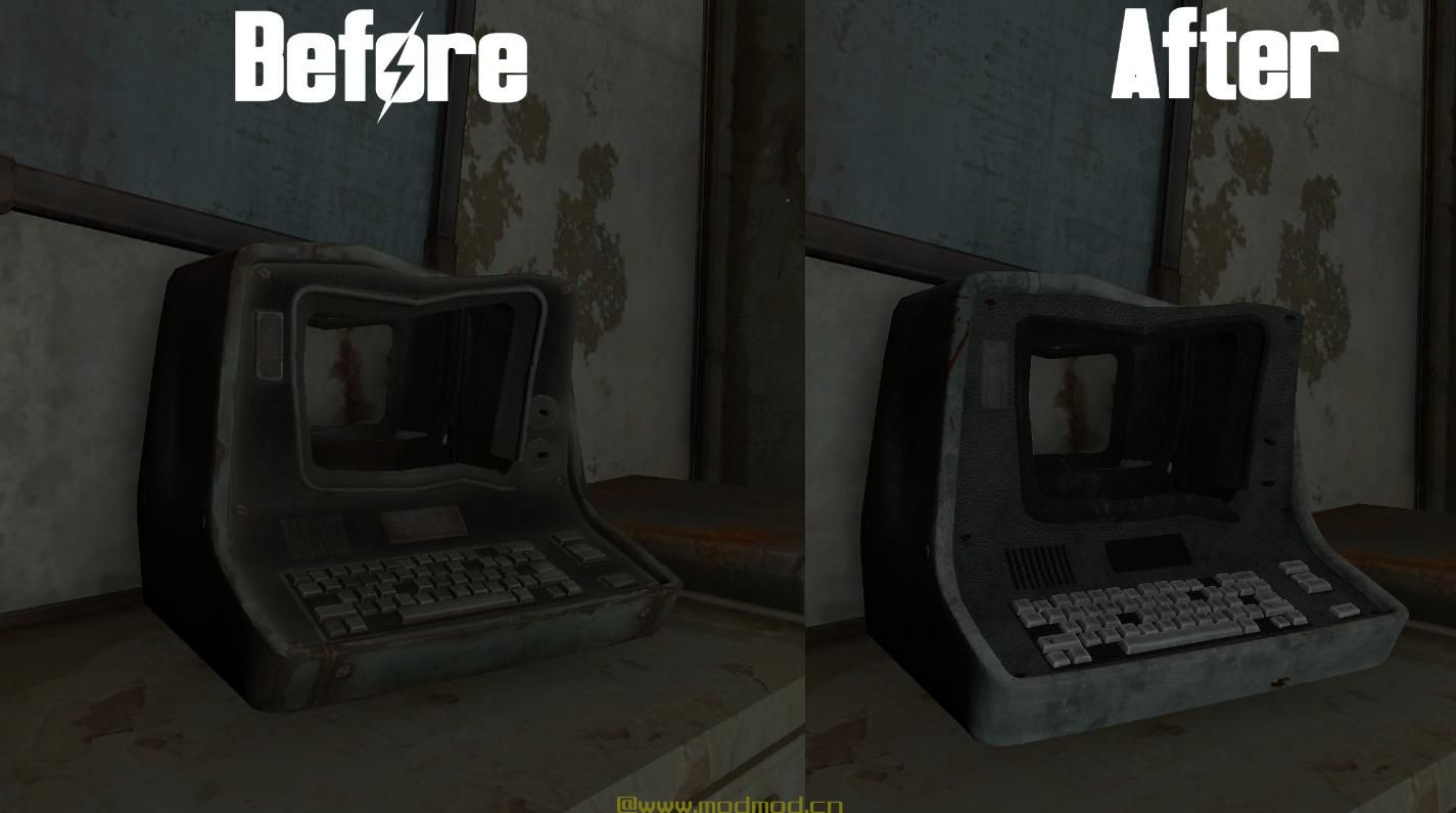 辐射4MOD 计算机终端 -  4K或2K