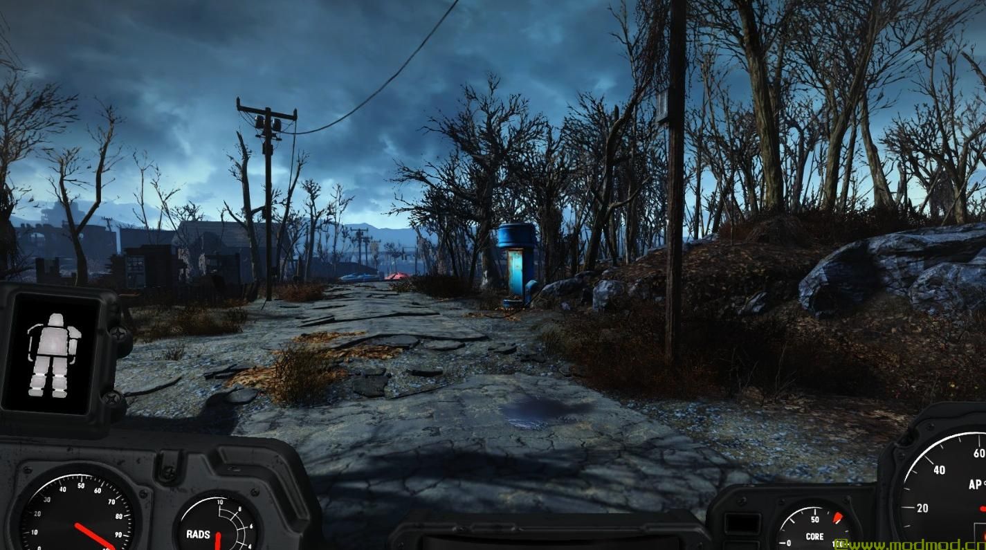 Power Armor Hud  - 没有透明度