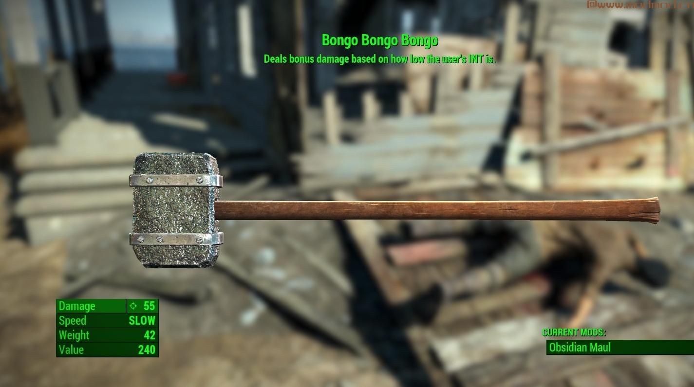 辐射4MOD 更多独特 - 独特的武器扩张