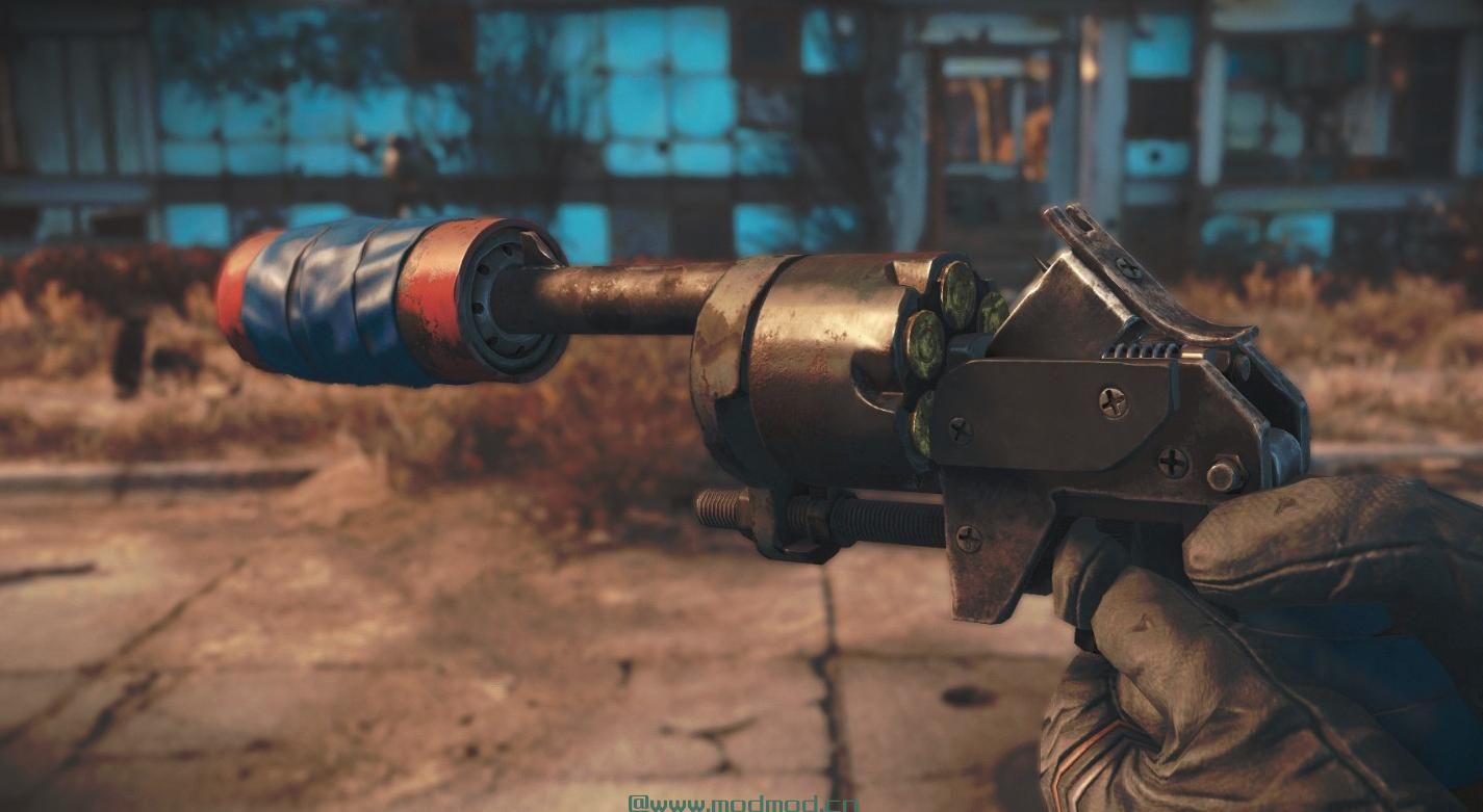 手工制作左轮手枪