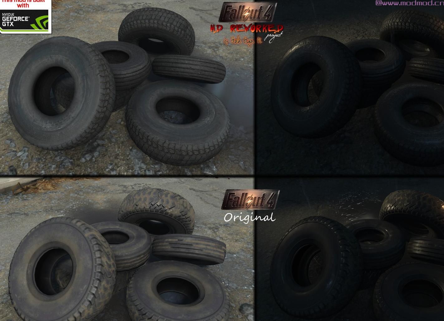 辐射4MOD Fallout 4 HD重做项目