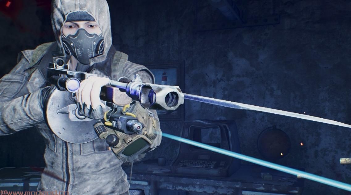 战术武器Mods  - 枪支手电筒 - 激光瞄准具 - 和更强的刺刀