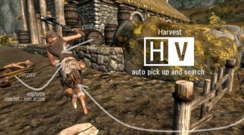 上古卷轴5：天际MOD 安利一发AutoHarvest
