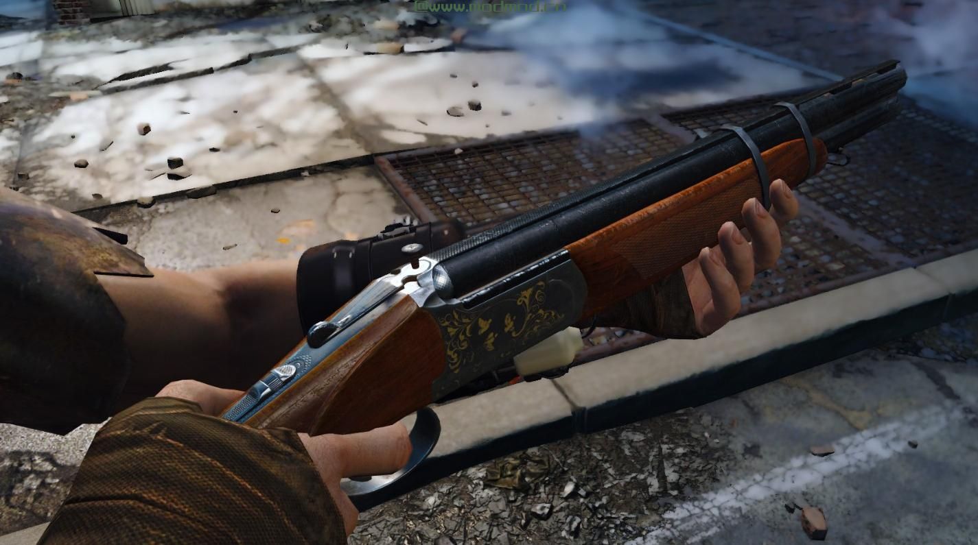 辐射4MOD 大篷车霰弹枪