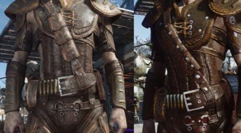 辐射4MOD 真皮高清 - 盔甲和服装