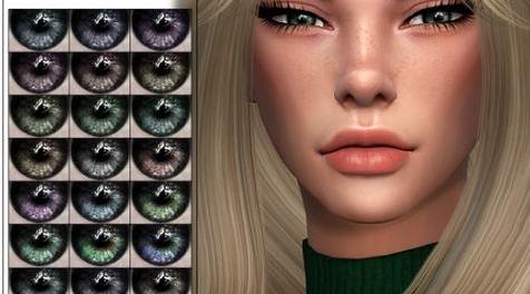 模拟人生4MOD Eyecolors N10 眼影