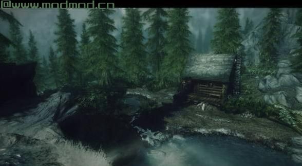 上古卷轴5：天际MOD (汉化+搬运) 蓟丛小屋--V1.0-简易小屋