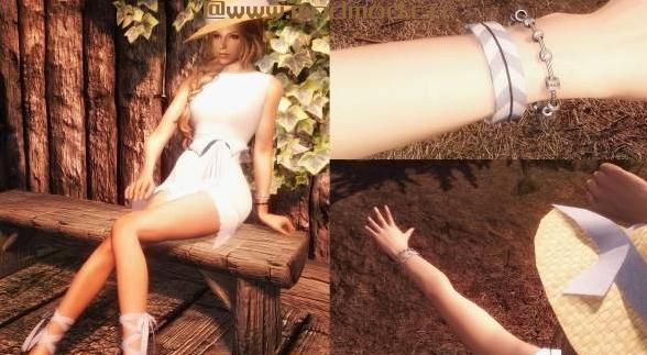 上古卷轴5：天际MOD 【动态裙子】清凉的夏季连衣裙-HDT summerdress
