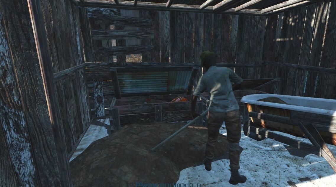 辐射4MOD Sim Settlements - Ruined Homes and Gardens Add-on