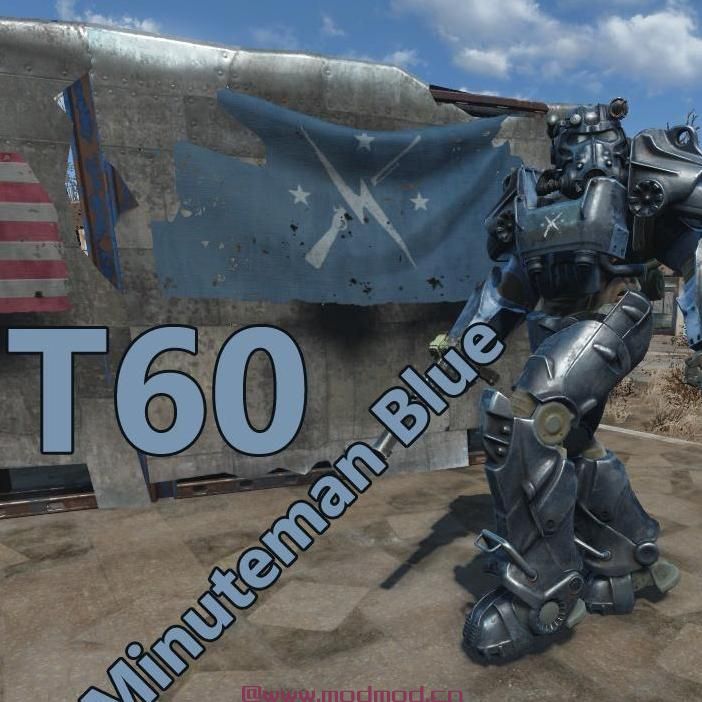 MMP4APA  - 适用于所有动力装甲的民兵油漆（灰色或蓝色）