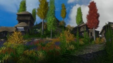 骑马与砍杀MOD Blood and Steel small tweak OSP卡通风格植物