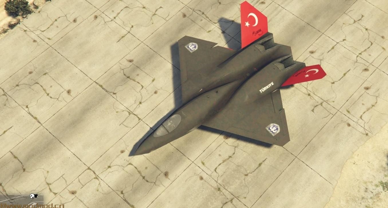 侠盗猎车手5「GTA5」Mod: TürkHavaKuvvetleri YF 23 /土耳其空军YF 23