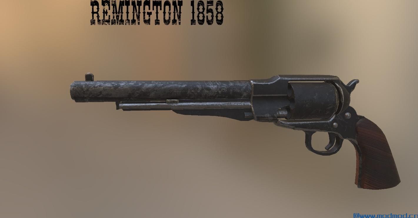 雷明顿1858年新型军队